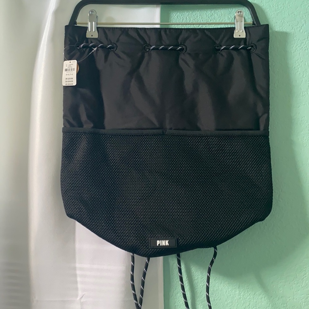 PINK-Black Bag